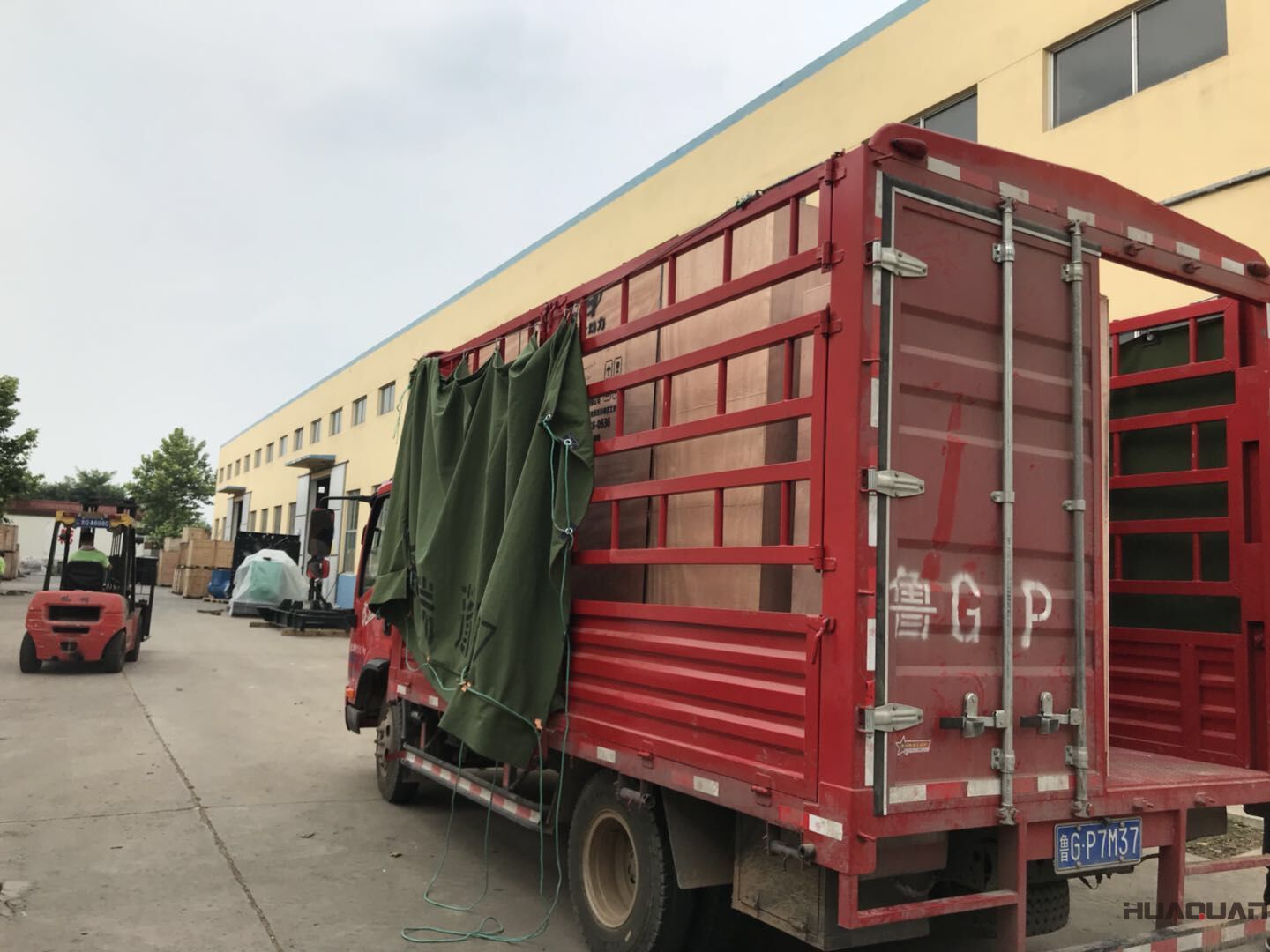 7月14號一臺HQ20F標配型柴油機水泵已發往甘肅