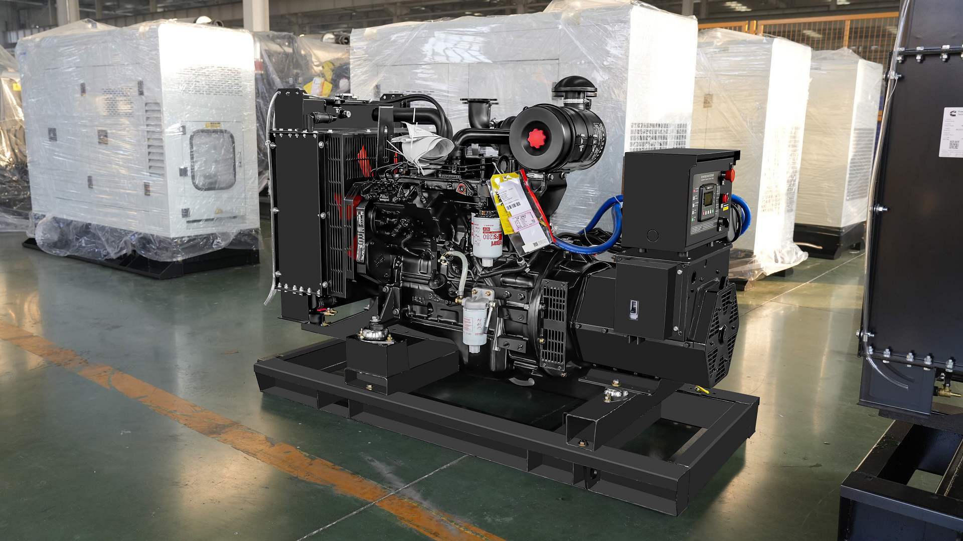 30kW-KMS發電機組(4BT3.9-G2)